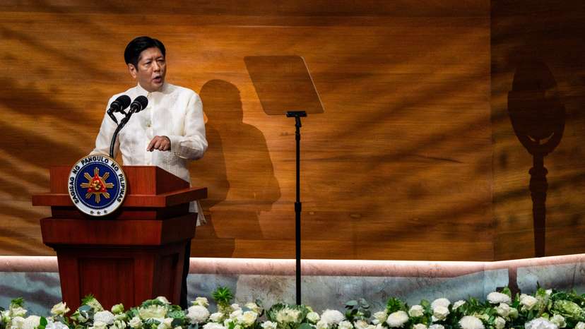 Philippine President Marcos delivers his third SONA, in Quezon City
