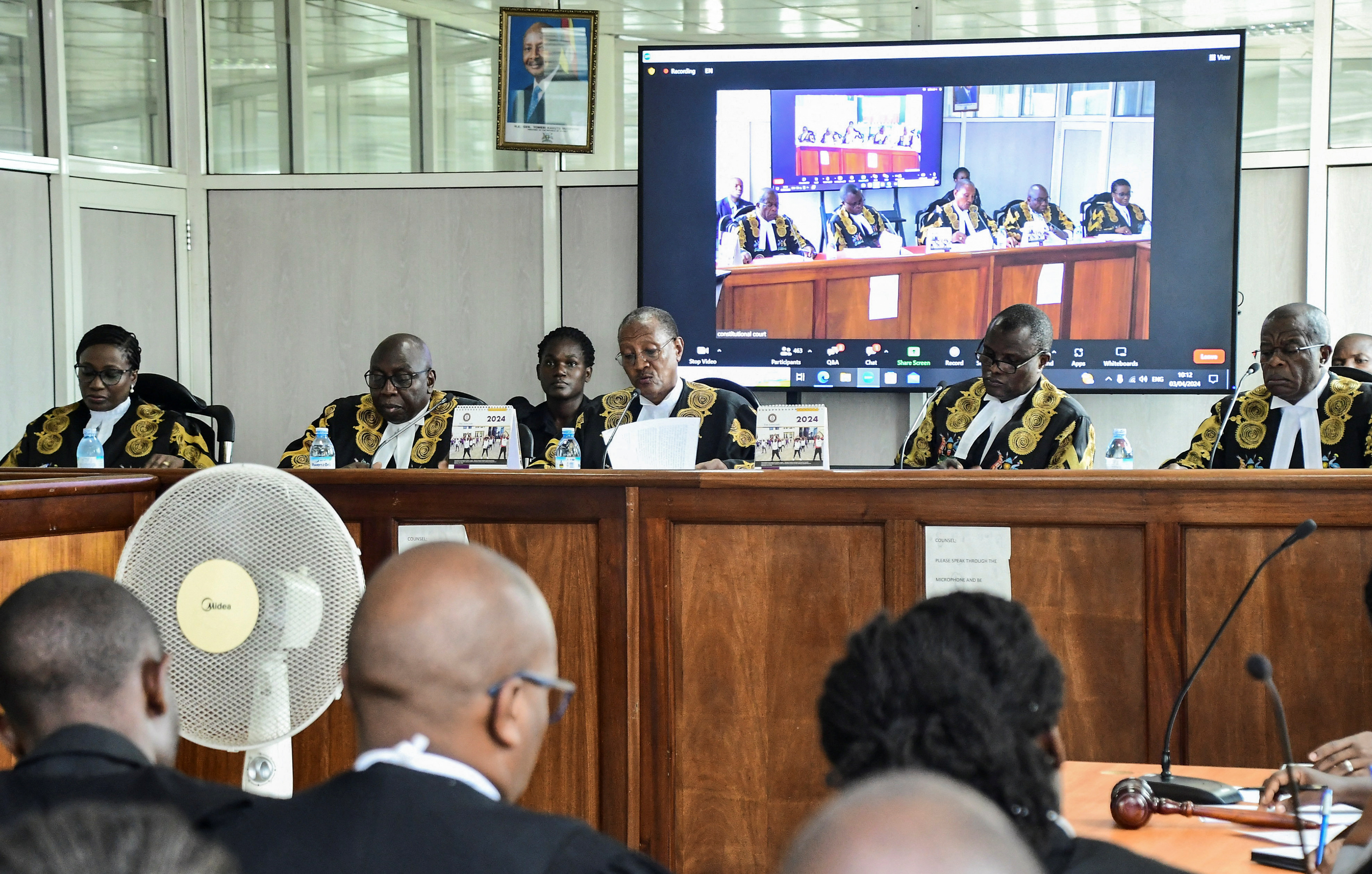 Ugandan court upholds anti-LGBTQ law but says some rights infringed, in Kampala