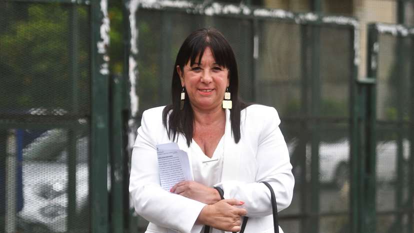 Argentina's former president Fernandez appears at court for questioning in a corruption case, in Buenos Aires