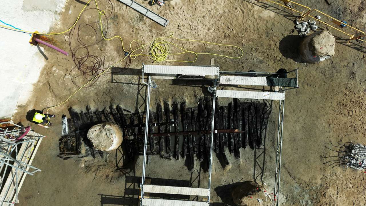 Archaeologists uncover large medieval shipwreck in Barcelona