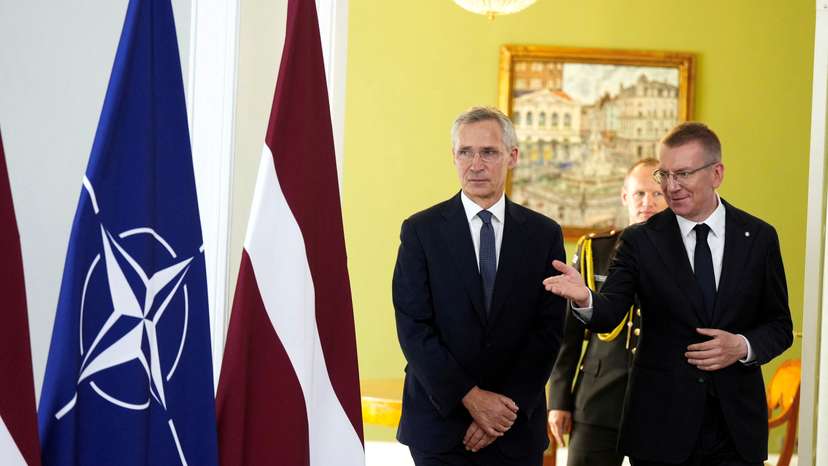 NATO Secretary General Jens Stoltenberg in Riga