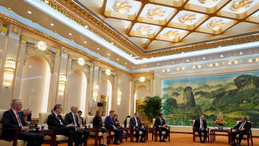 U.S. Senator Steve Daines visits China