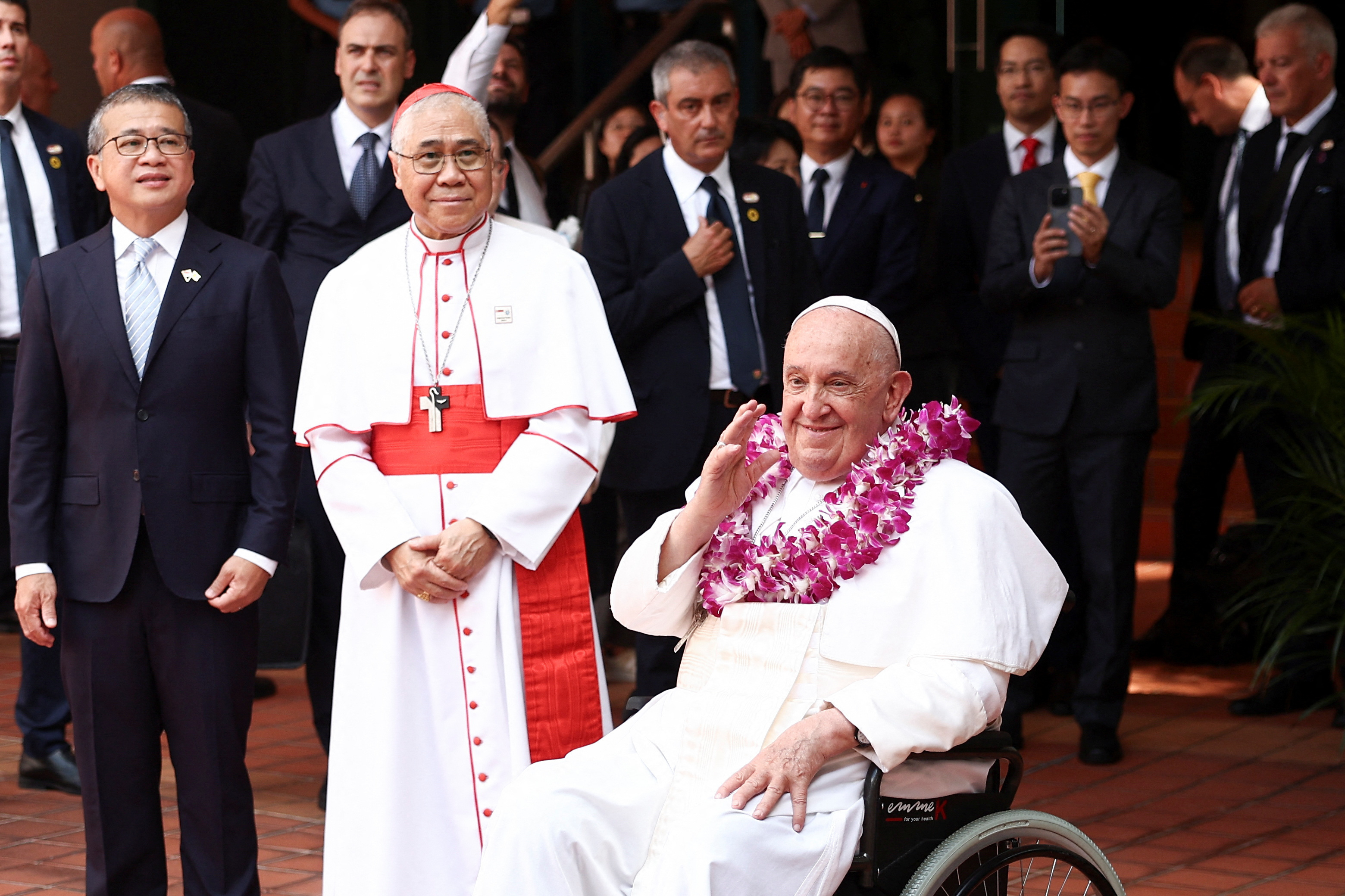 Pope Francis visits Singapore