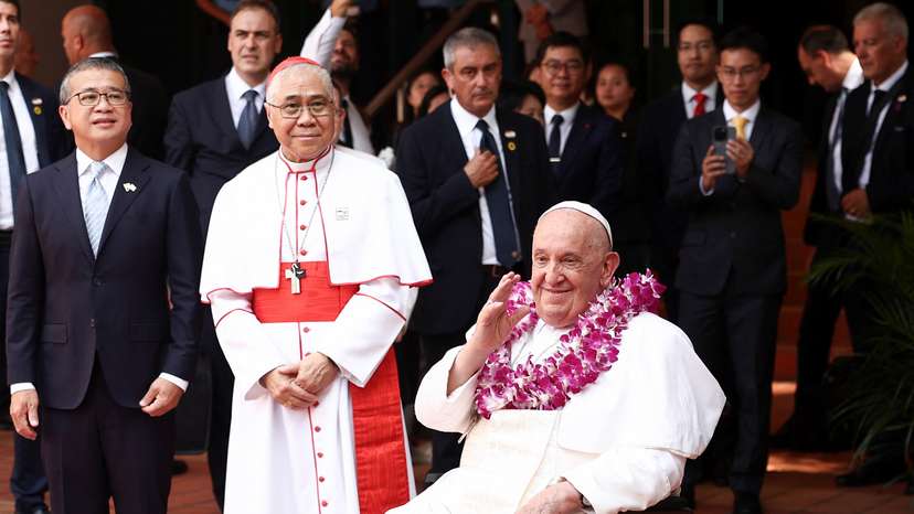 Pope Francis visits Singapore