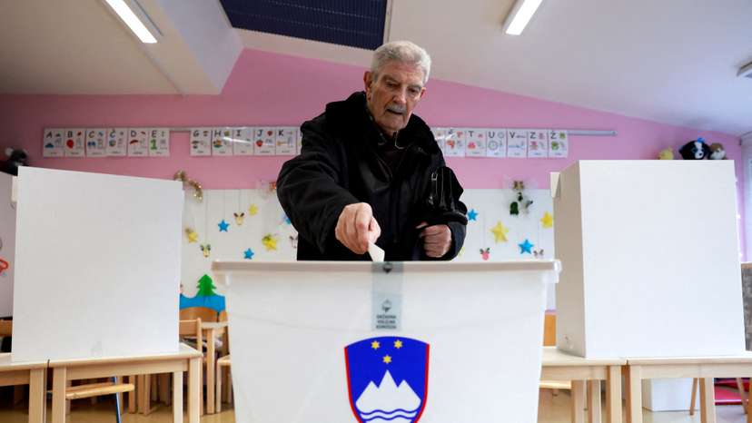 Slovenia holds a referendum on a law that proposes legalising assisted dying for some terminally ill adults, in Ljubljana