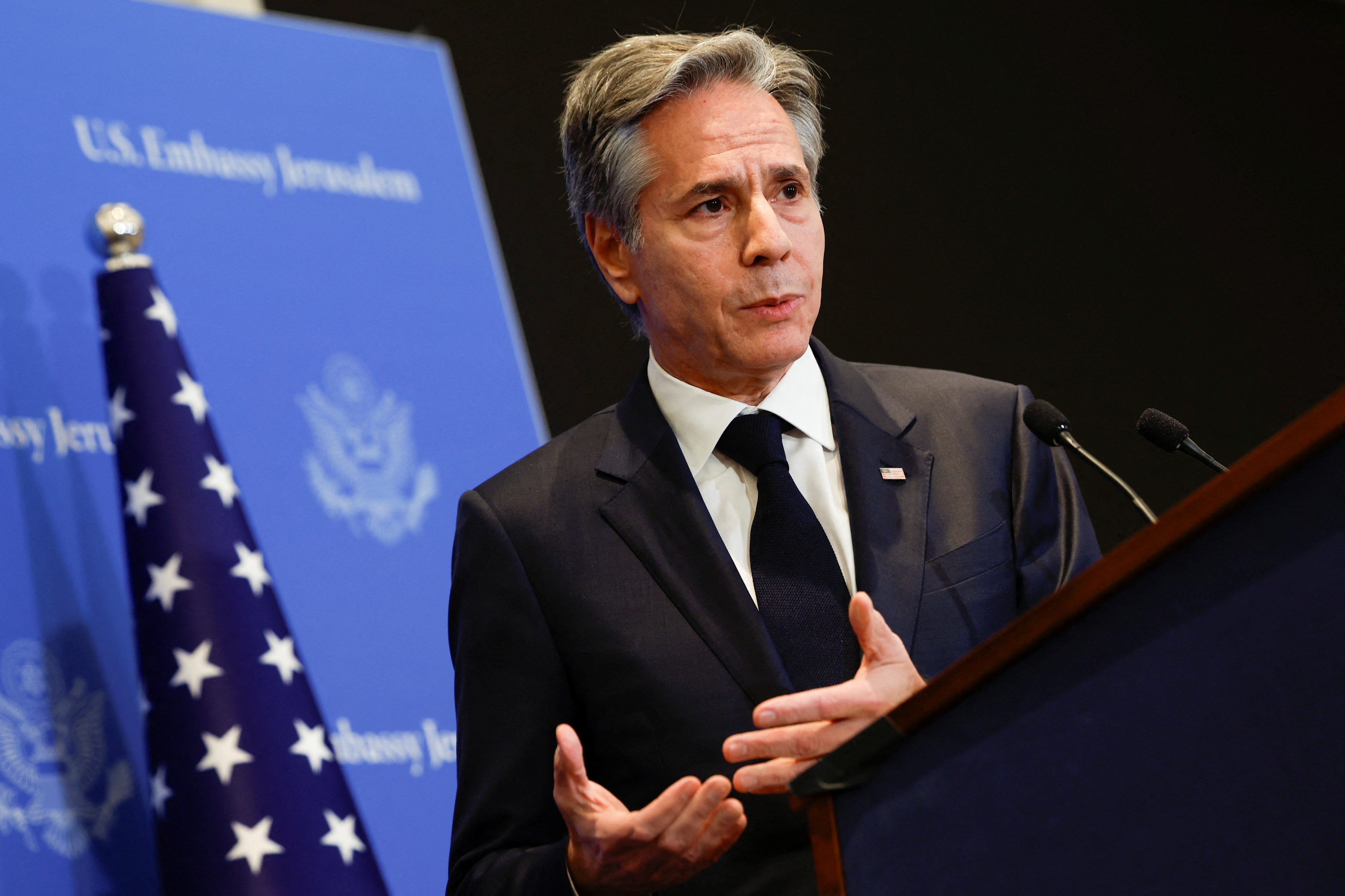 U.S. Secretary of State Antony Blinken visits Israel
