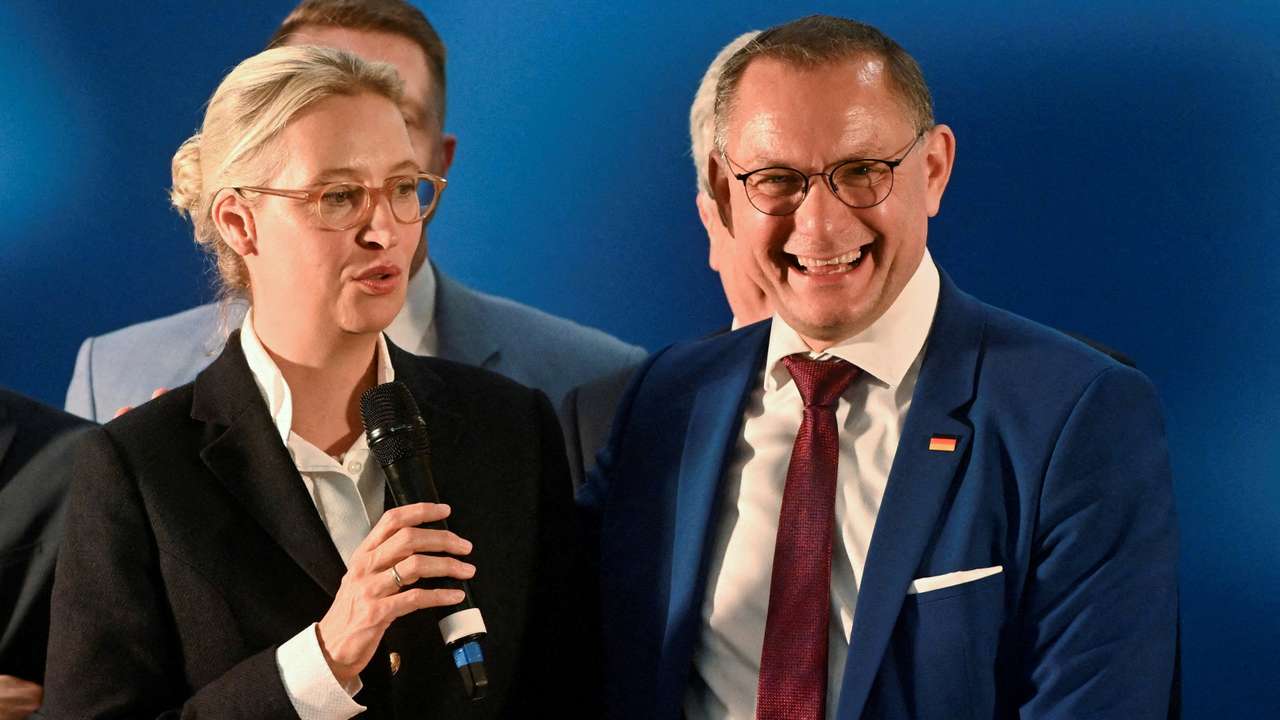 FILE PHOTO: Germany's far-right AfD holds party convention, in Essen