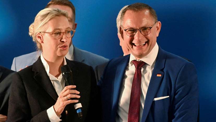 FILE PHOTO: Germany's far-right AfD holds party convention, in Essen