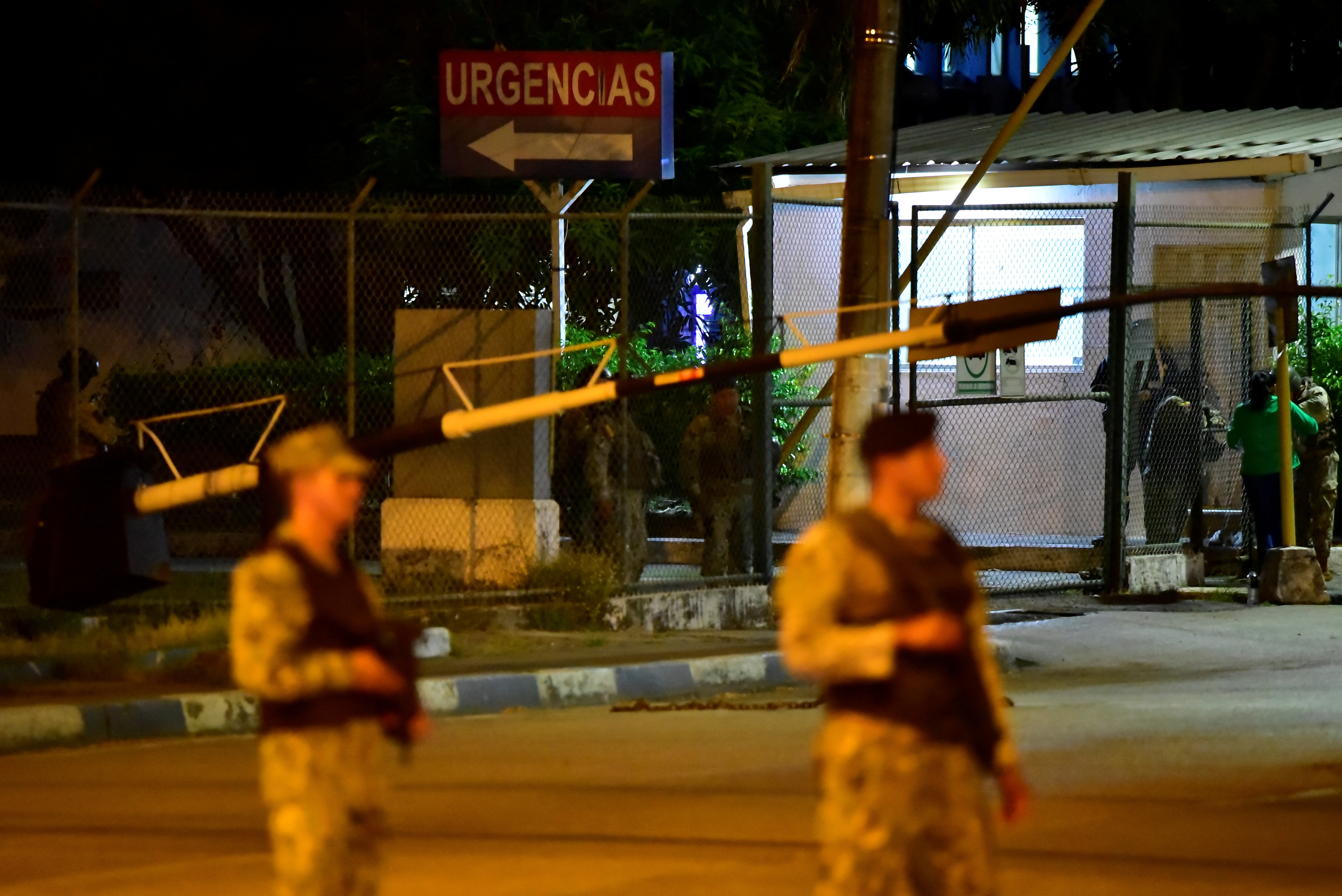Ecuador detained former Vice President Jorge Glas taken to a Naval Hospital, in Guayaquil