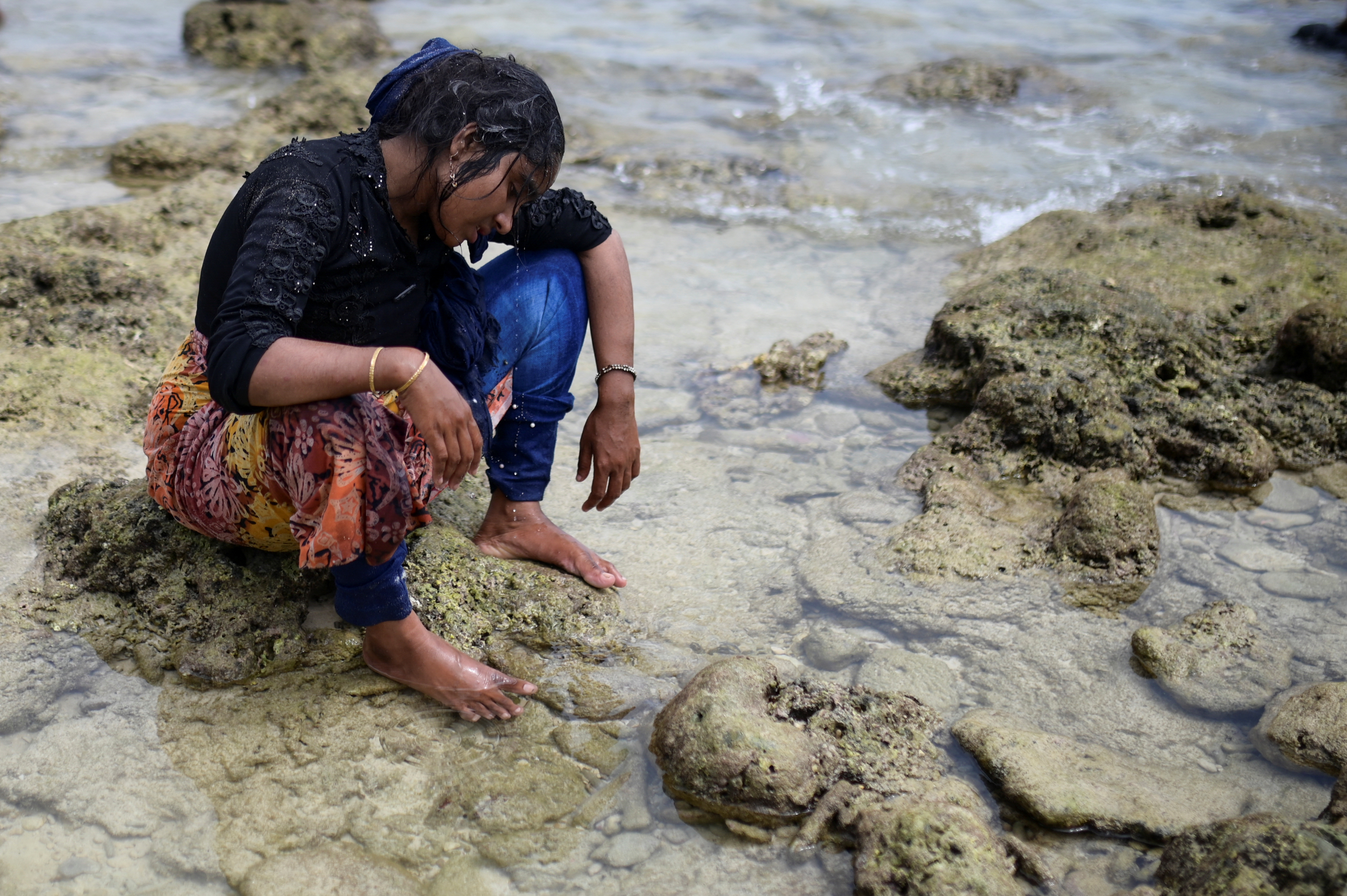 Rohingya Muslims arrive in Sabang, Aceh province