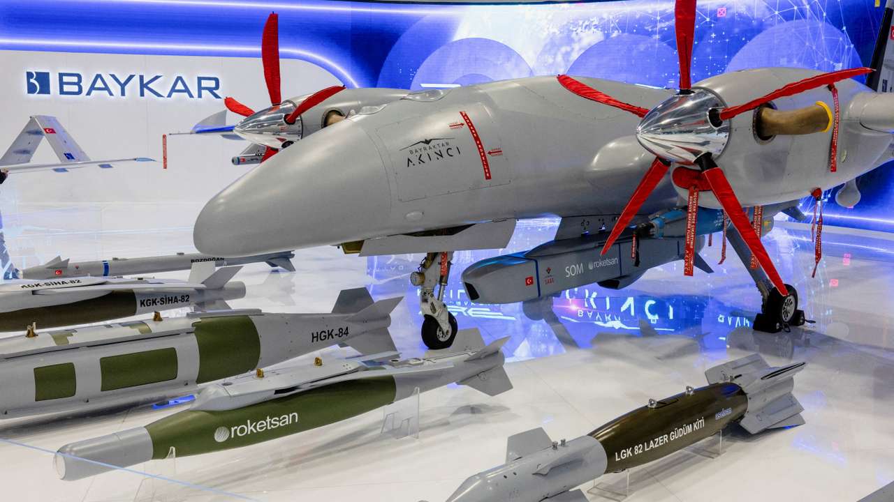 FILE PHOTO: SAHA EXPO Defence & Aerospace Exhibition in Istanbul