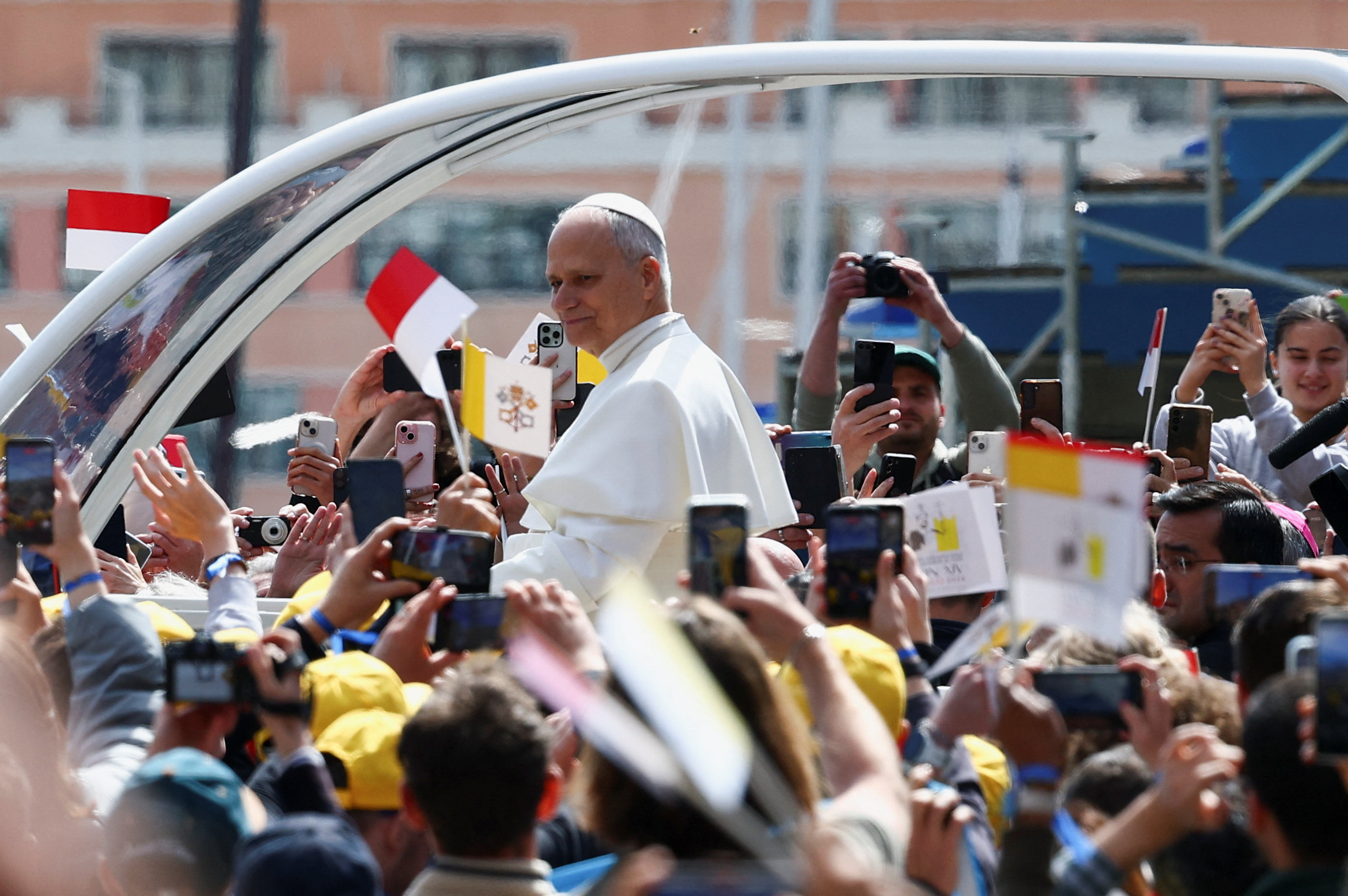 Pope Leo XIV visits Monaco