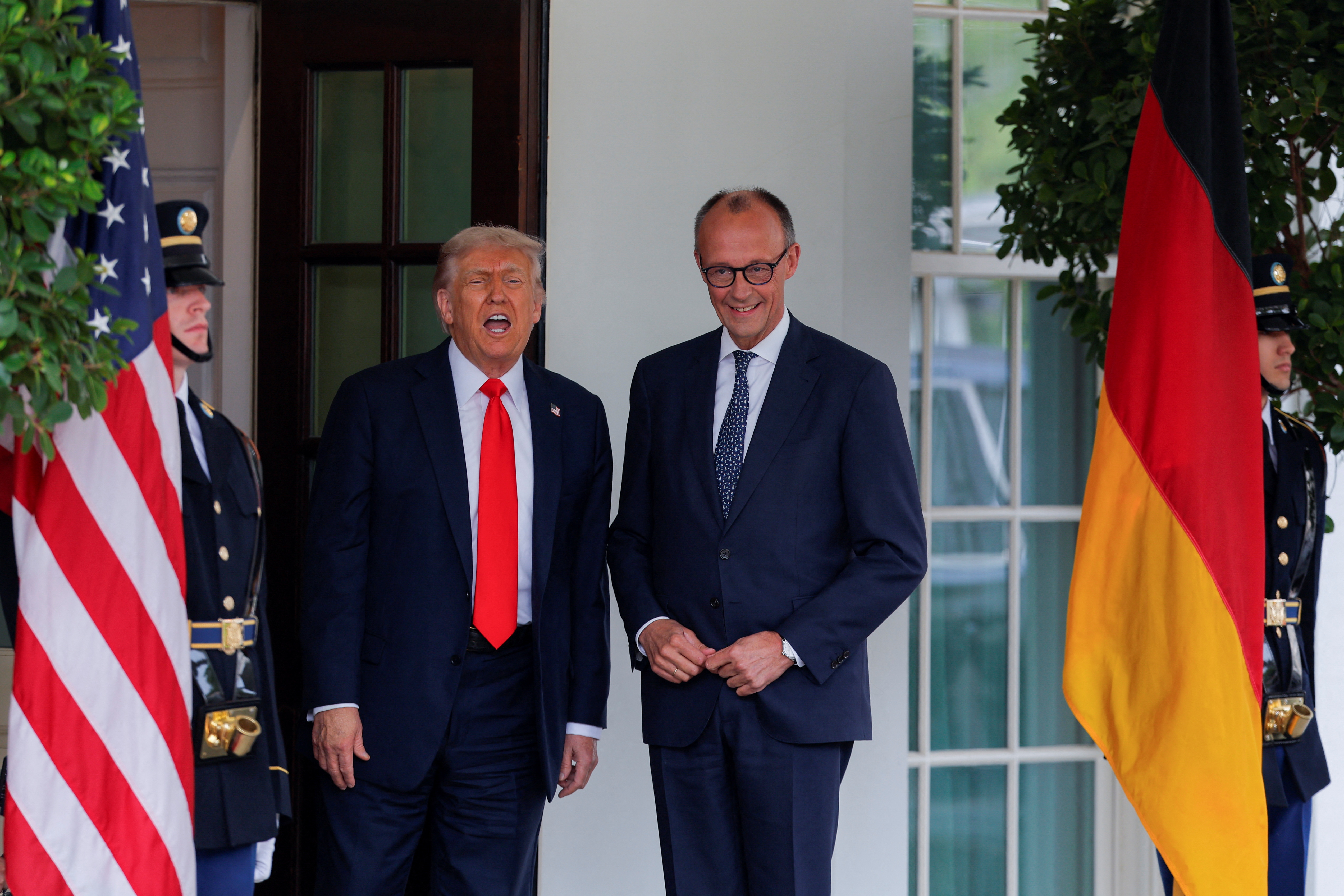 German Chancellor Friedrich Merz visits the U.S.