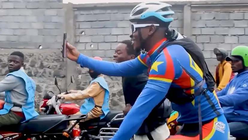 Cyclist rides for peace across Africa in bold unity mission