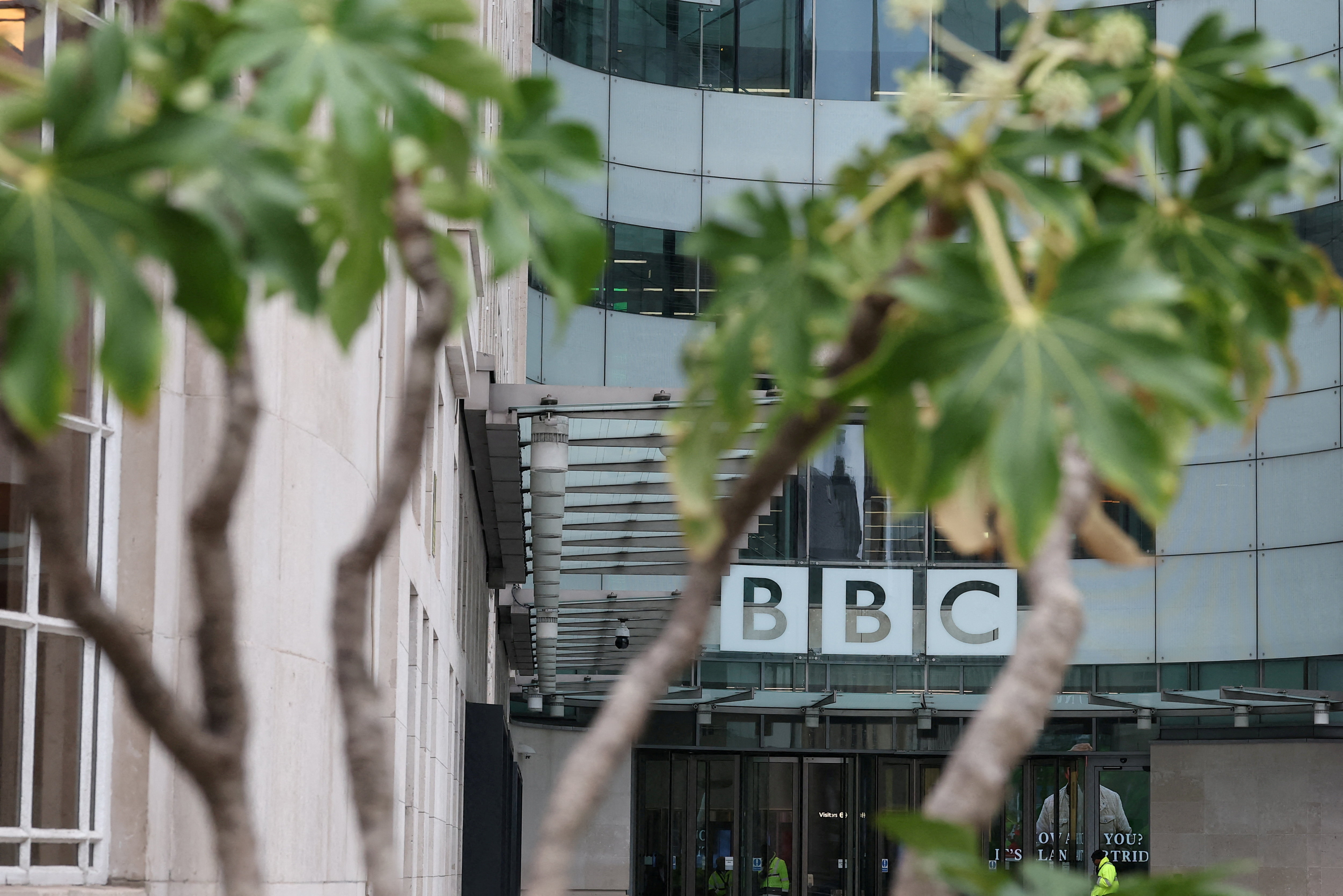 Views of BBC Broadcasting House in London