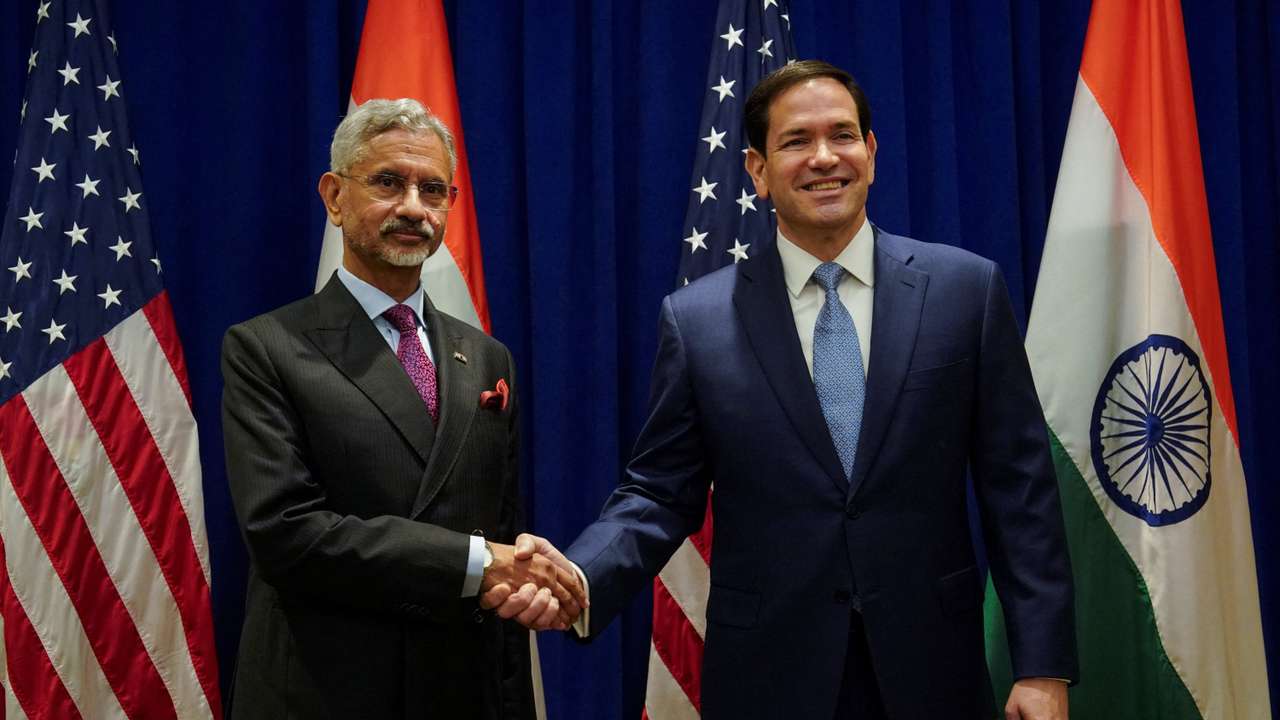Indian External Affairs Minister S. Jaishankar meets with U.S. Secretary of State Marco Rubio in New York