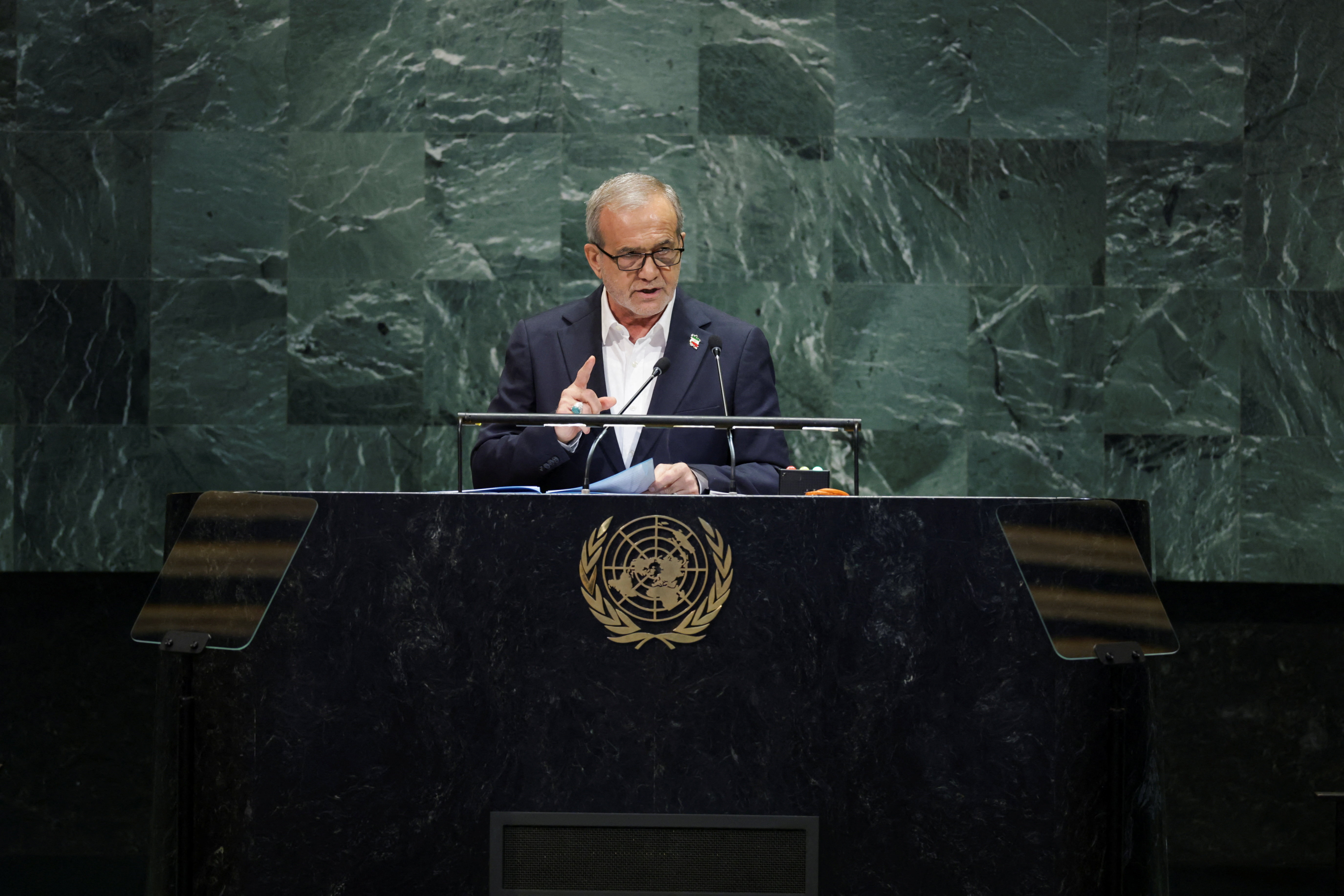 80th United Nations General Assembly at U.N. headquarters in New York