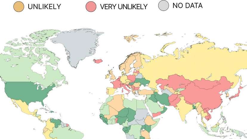 The World Happiness Report 2025 ranked how likely people in each country are to help a stranger