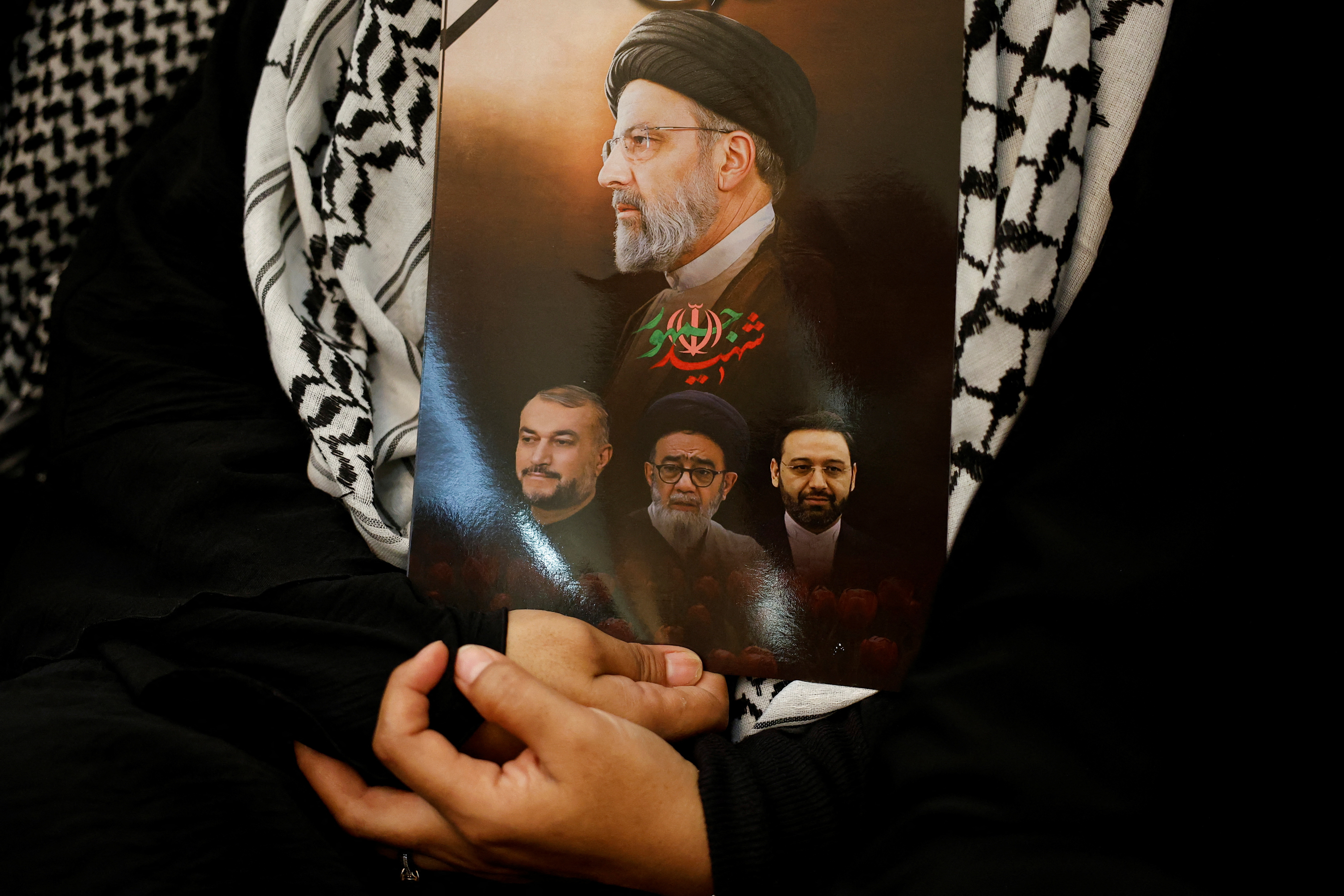 Vigil to pay tribute to the late Iranian President Ebrahim Raisi at the Iranian Ambassador's residence in Jakarta