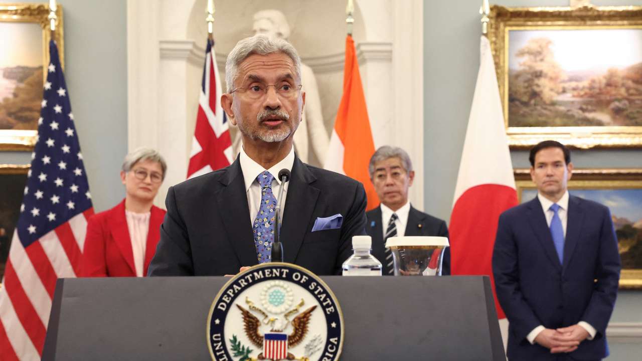Indo-Pacific Quad meeting at the State Department in Washington