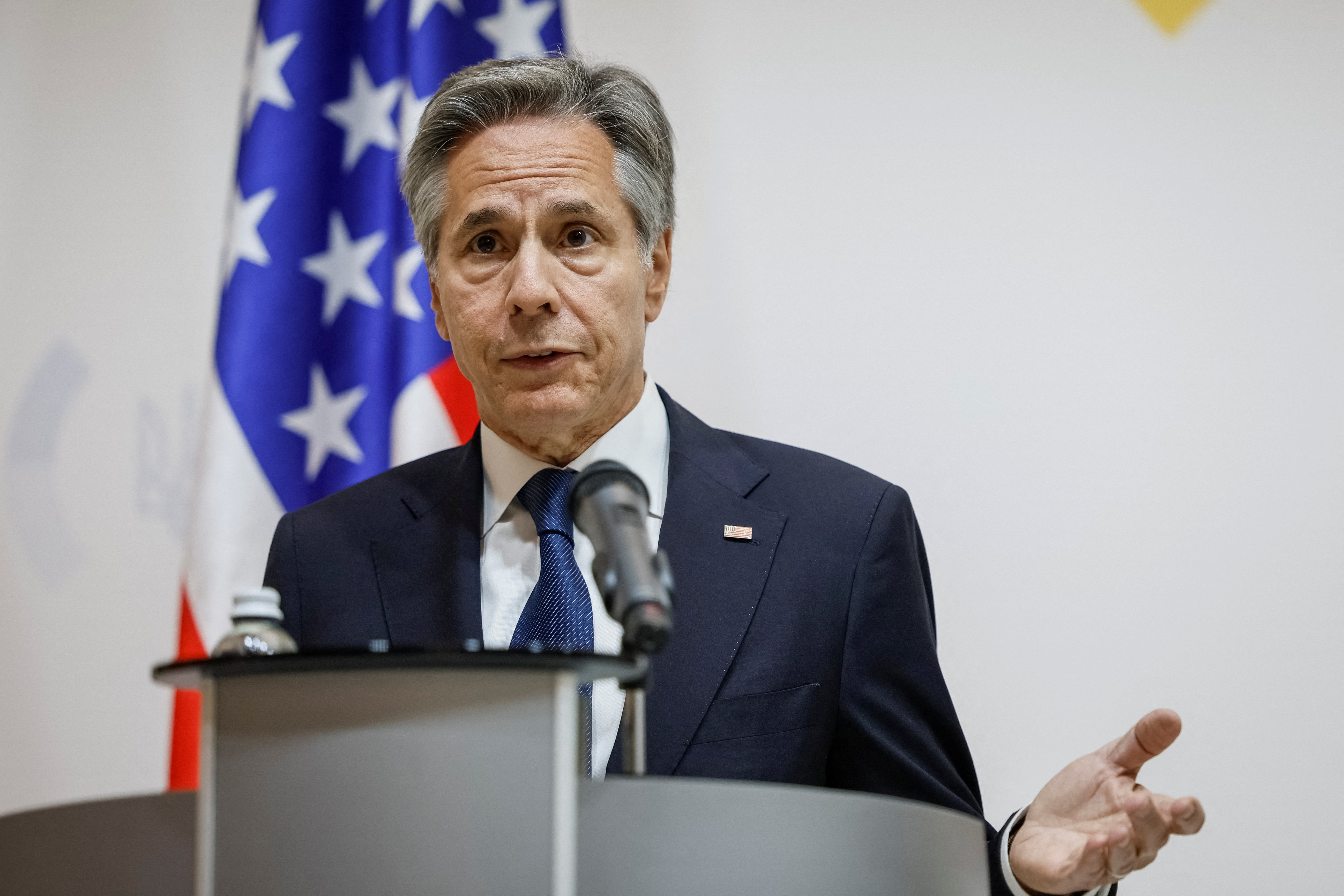 U.S. Secretary of State Blinken visits Kyiv