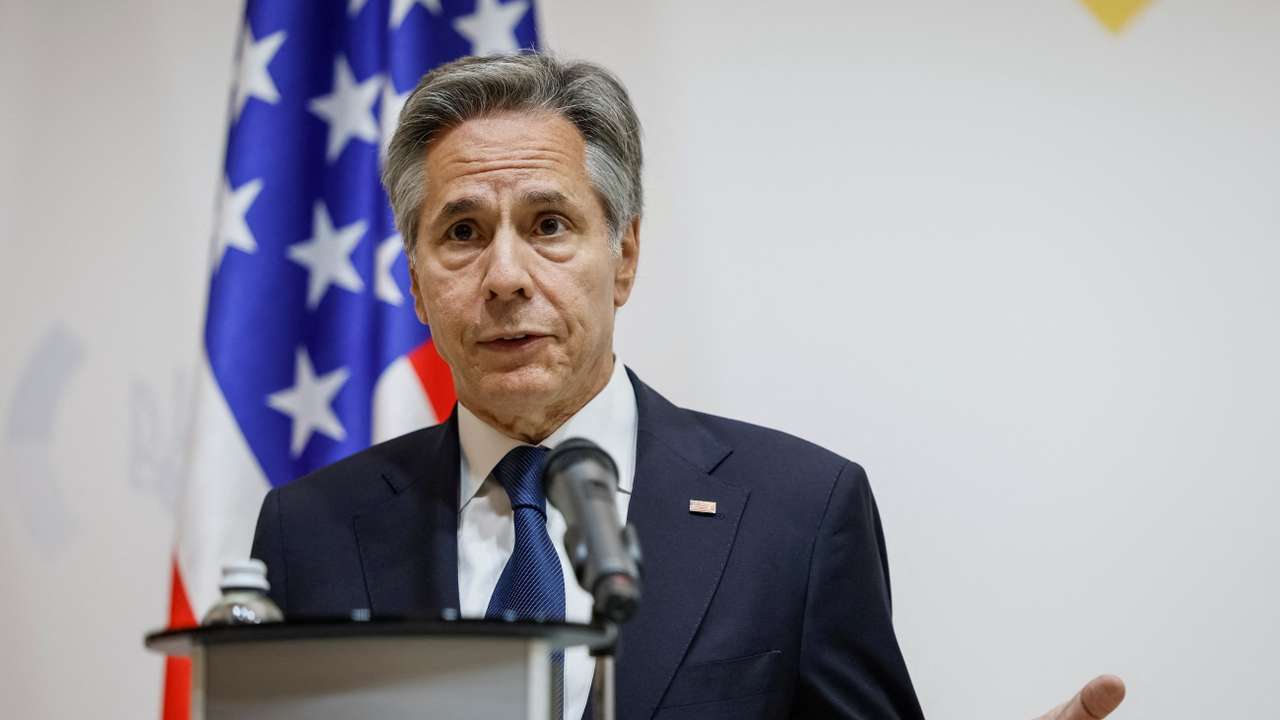 U.S. Secretary of State Blinken visits Kyiv