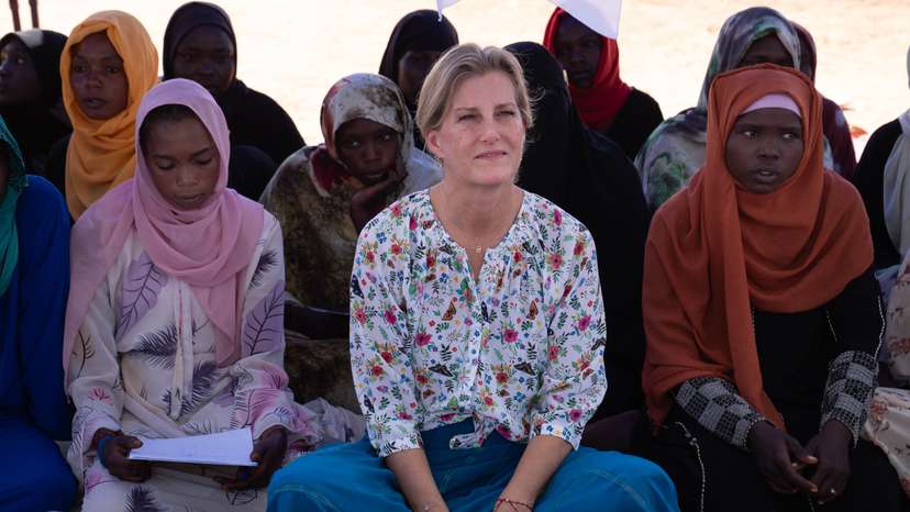 Duchess of Edinburgh visit to Chad