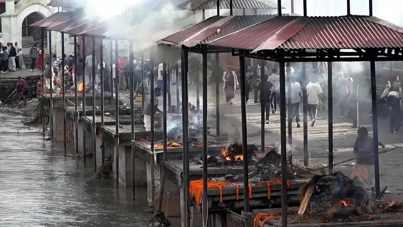 Symbolic Funerals Honour Nepal Flood Victims Still Missing