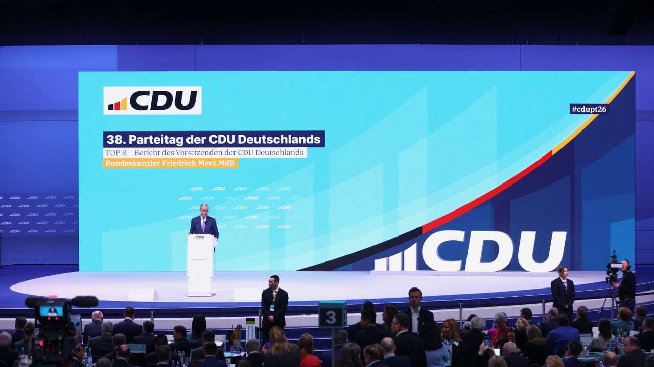 Christian Democratic Union (CDU) party congress in Stuttgart