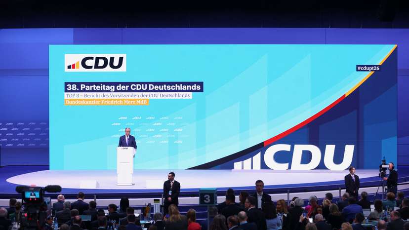 Christian Democratic Union (CDU) party congress in Stuttgart