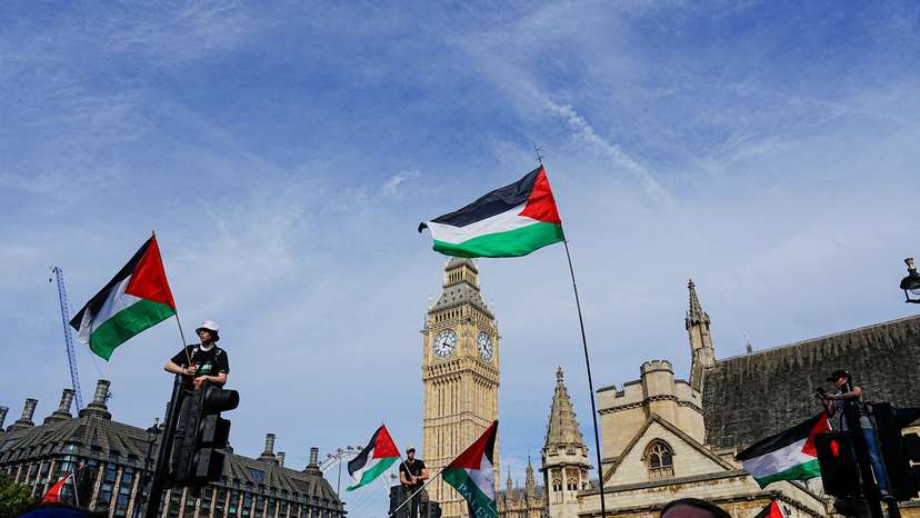 "Lift The Ban" rally organised by Defend Our Juries, in London