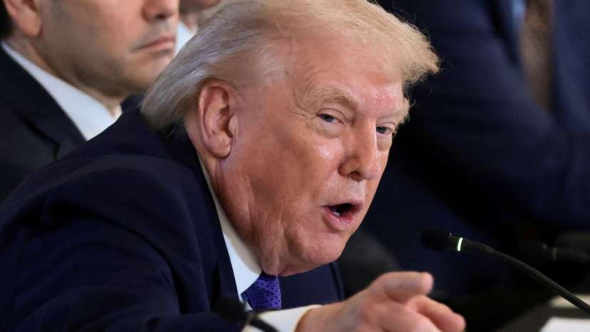 FILE PHOTO: U.S. President Donald Trump at the White House in Washington, D.C.