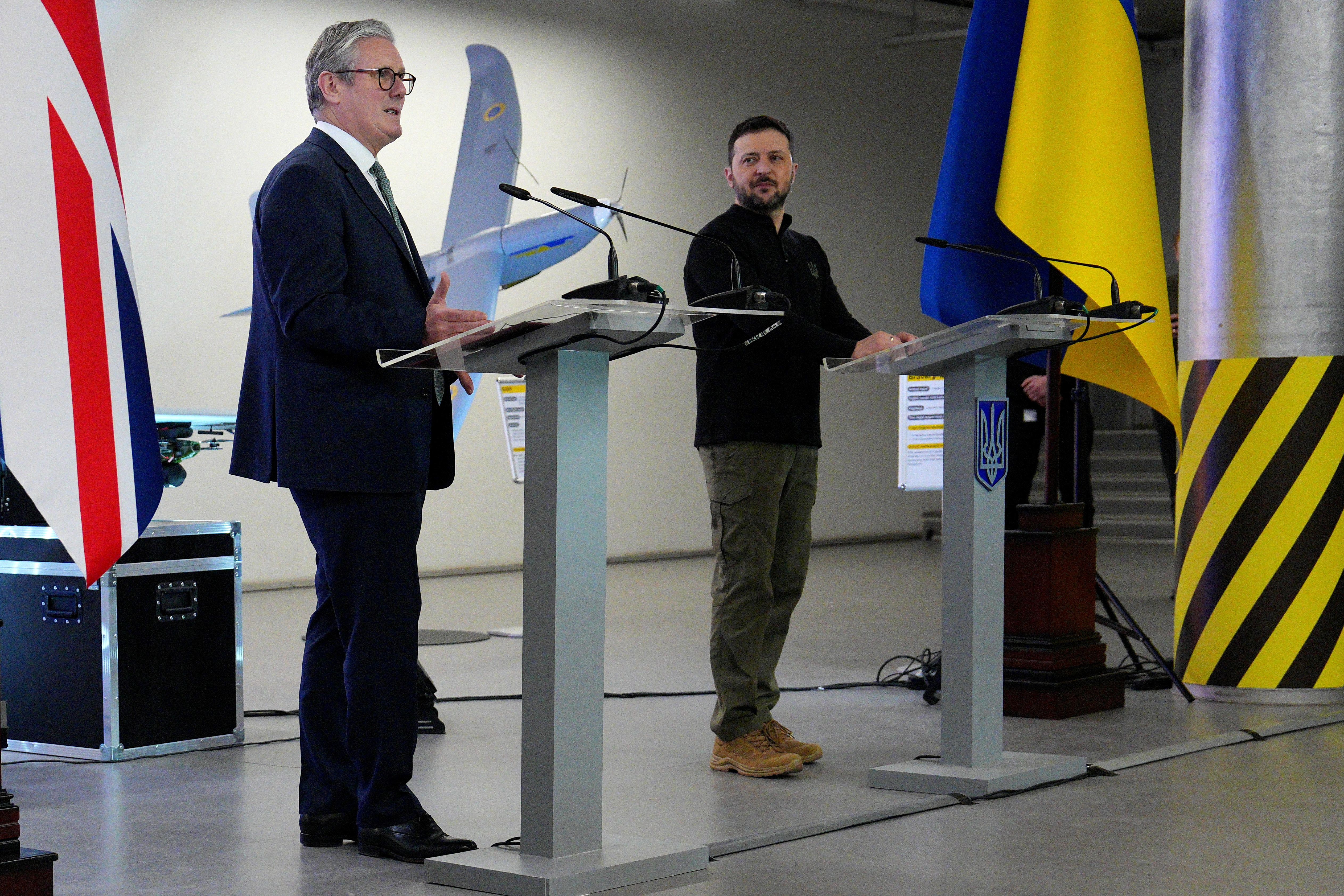 British Prime Minister Keir Starmer visits Ukraine