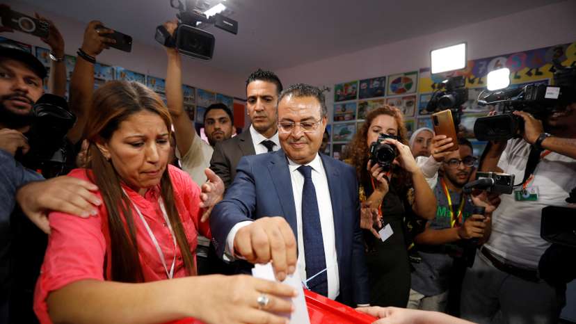 Presidential election in Tunis