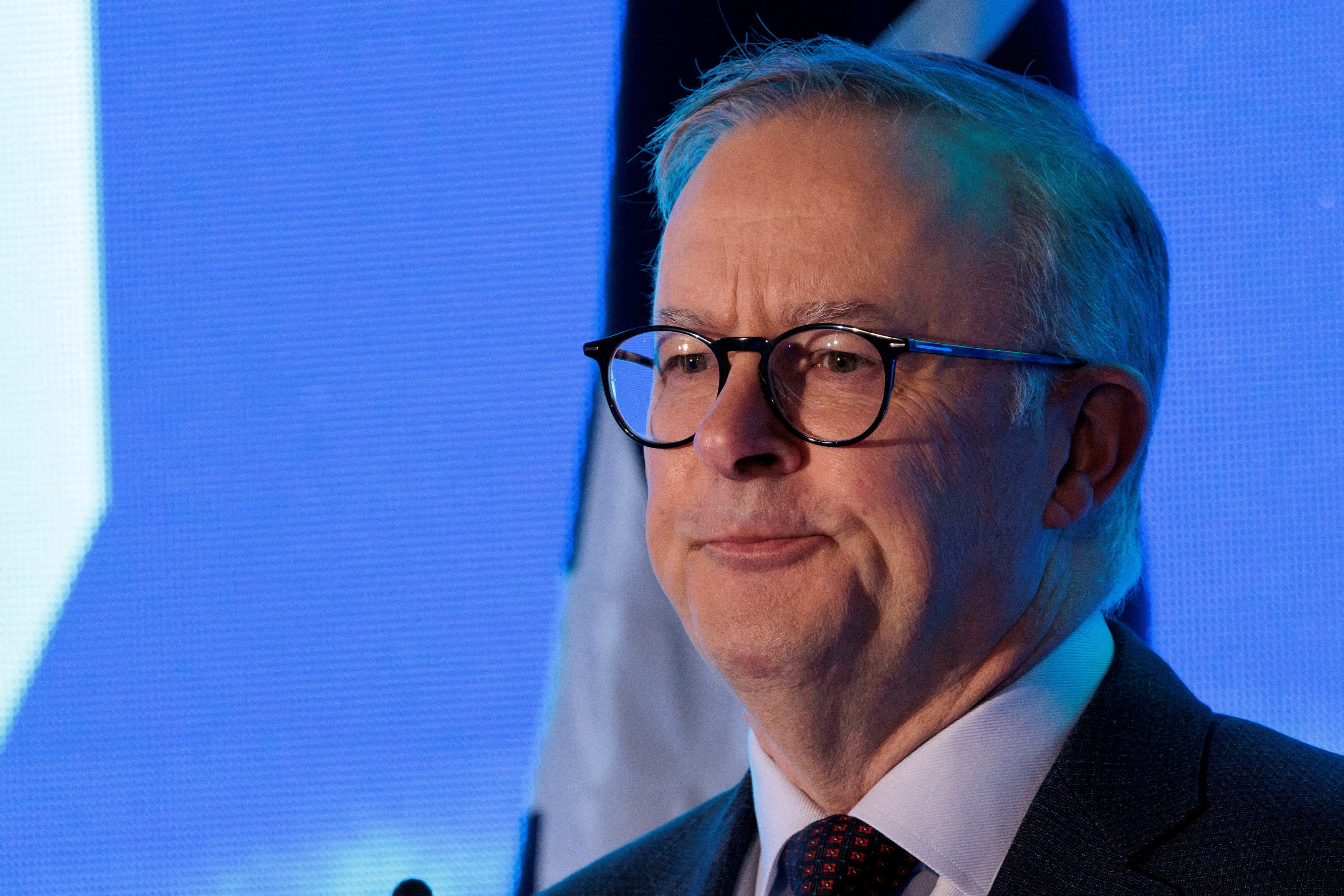 FILE PHOTO: Australian Prime Minister Anthony Albanese