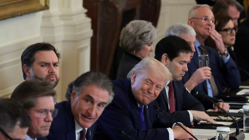 U.S. President Donald Trump at the White House in Washington, D.C.