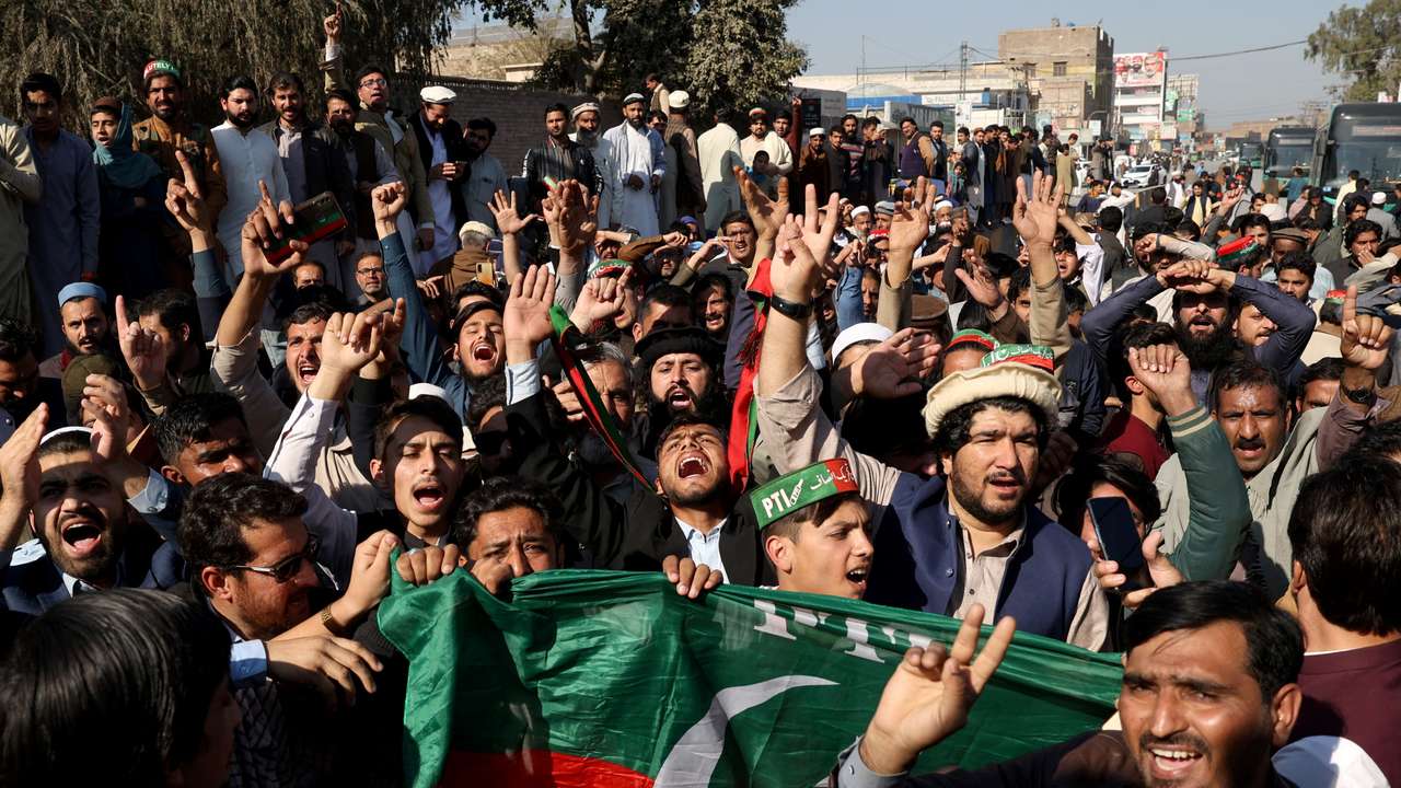 A day after general election in Pakistan