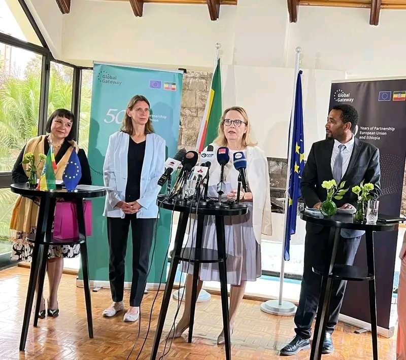 European Union Ambassador to Ethiopia Sophie Fromm Emsberger