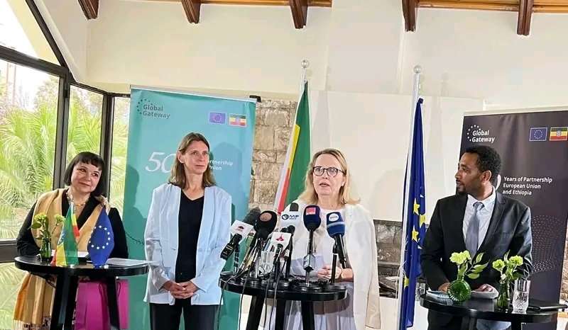 European Union Ambassador to Ethiopia Sophie Fromm Emsberger