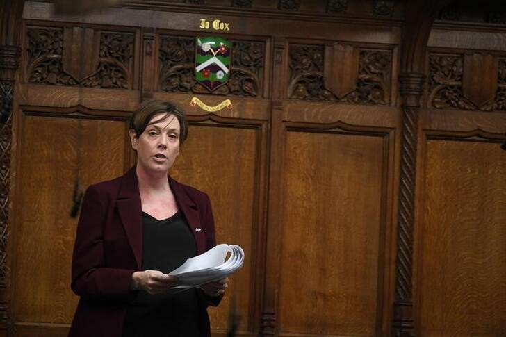 FILE PHOTO: International Women's Day debate at House of Commons in London