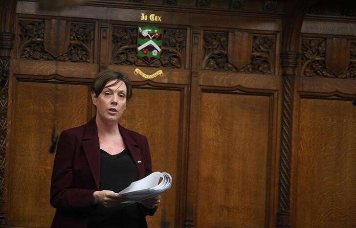 FILE PHOTO: International Women's Day debate at House of Commons in London