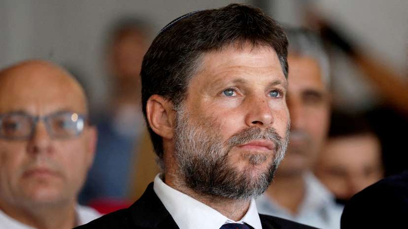 FILE PHOTO: Israeli Finance Minister Bezalel Smotrich