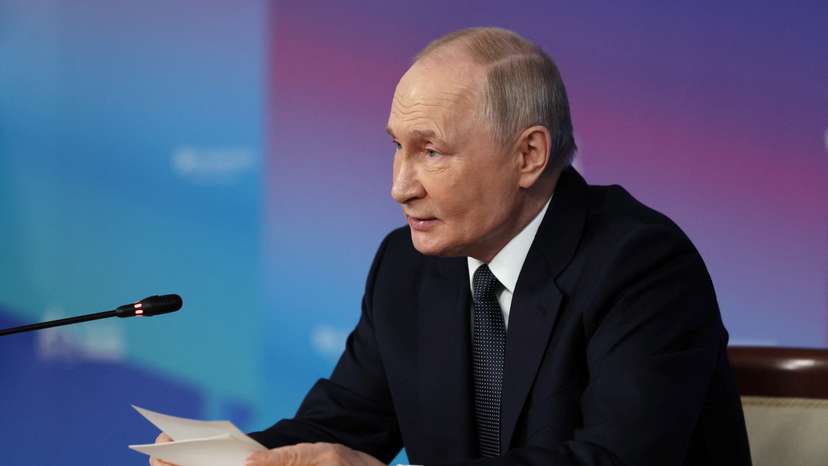 Russian President Vladimir Putin visits Murmansk