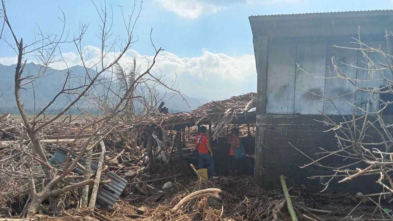 Aftermath of Typhoon Usagi in Cagayan Province