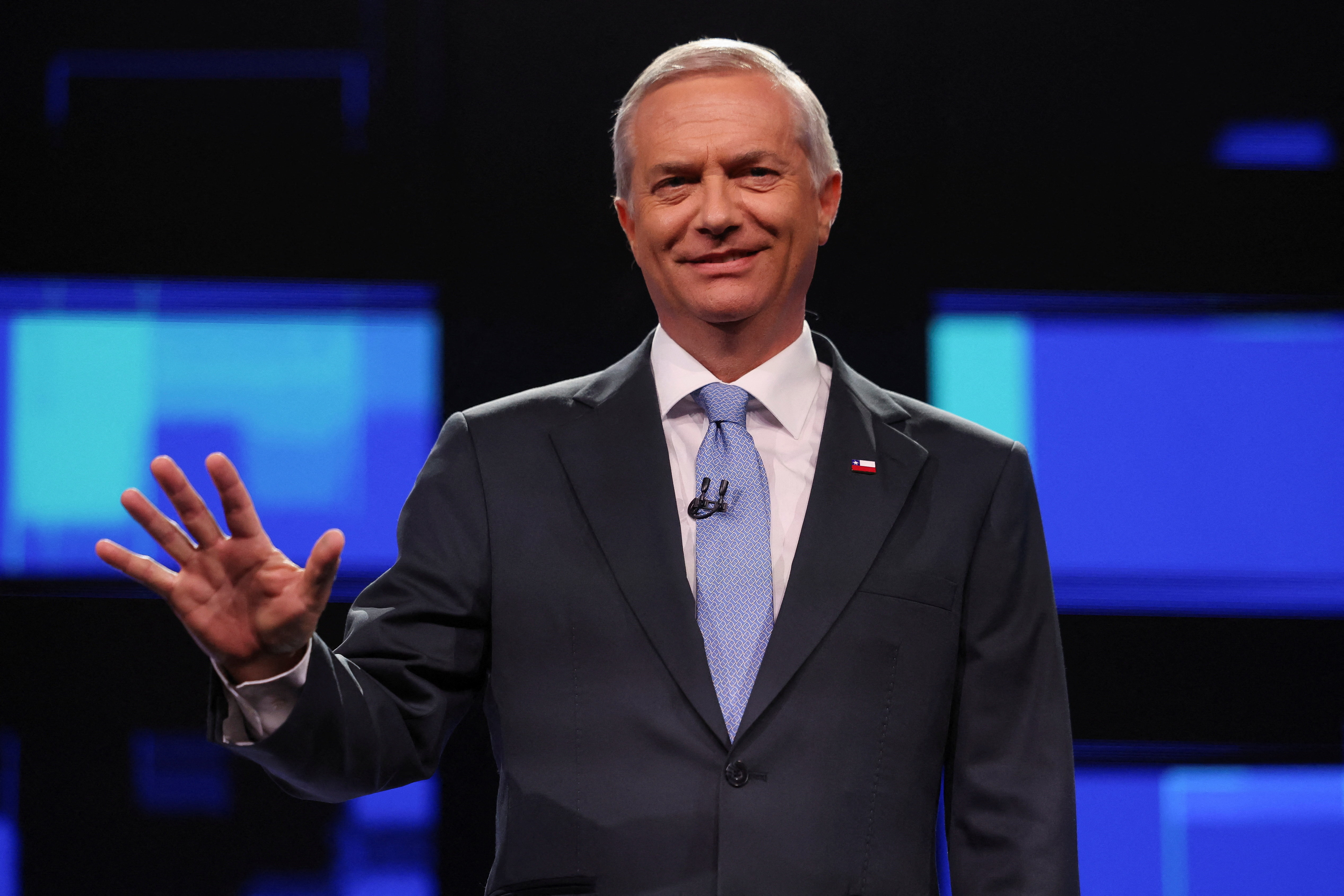 Chile's Presidential candidates attend the last televised debate before presidential runoff, in Santiago