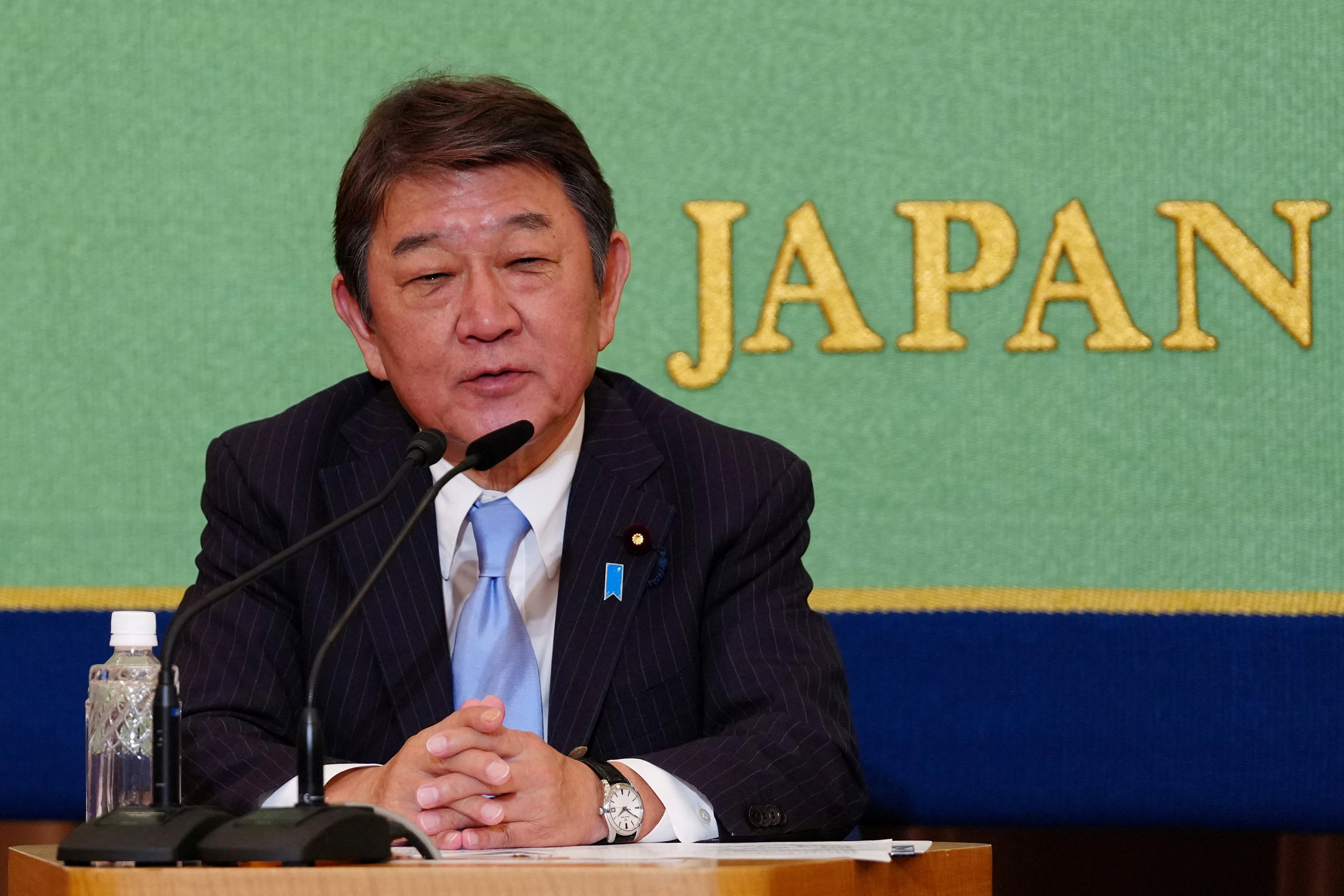 Japan's ruling party leadership race candidates hold debate, in Tokyo