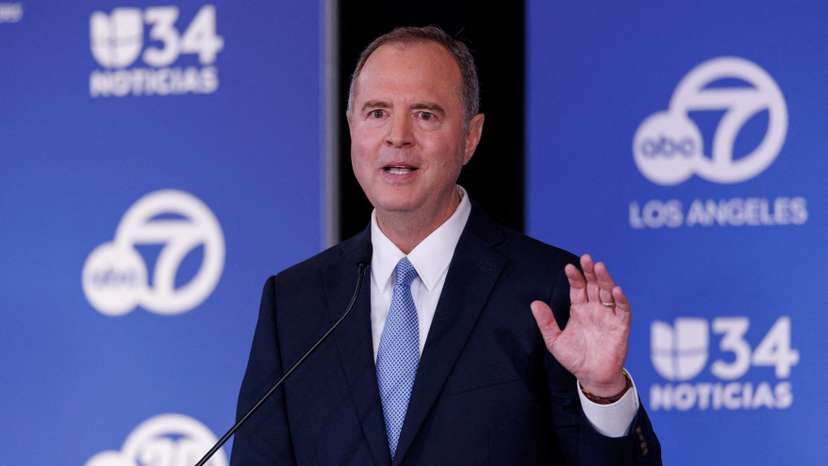 FILE PHOTO: California U.S. Senate Candidate Forum between Adam Schiff and Steve Garvey