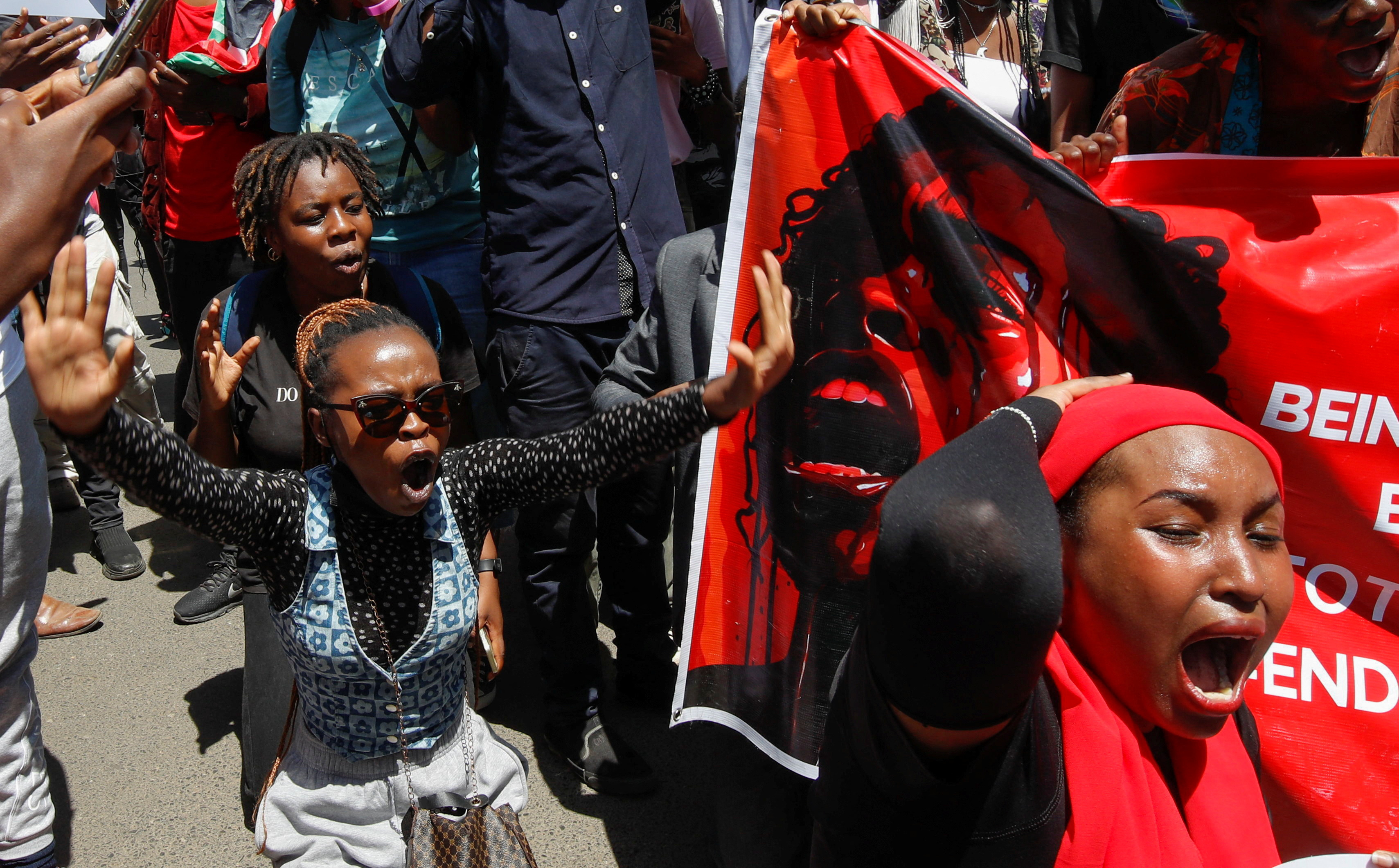 Kenyan activists in push for stricter laws against GBV in Nairobi