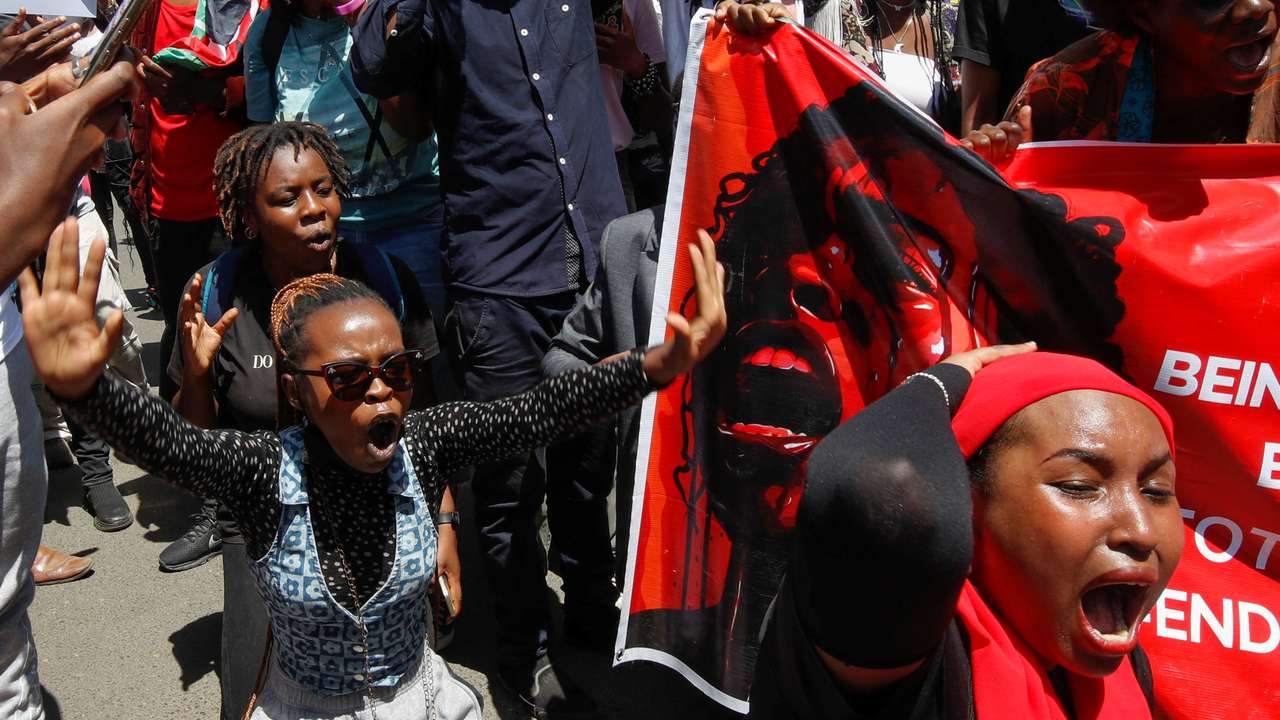 Kenyan activists in push for stricter laws against GBV in Nairobi