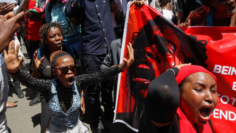 Kenyan activists in push for stricter laws against GBV in Nairobi